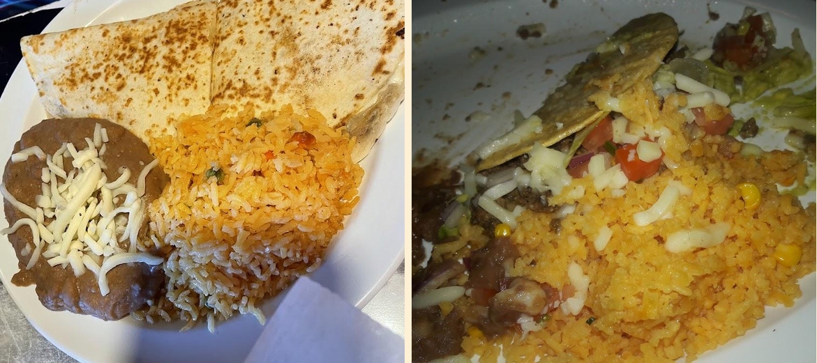 La Valentina Mexican Restaurant Menu